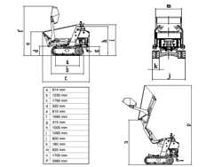 minidamper a moteur bs m8000