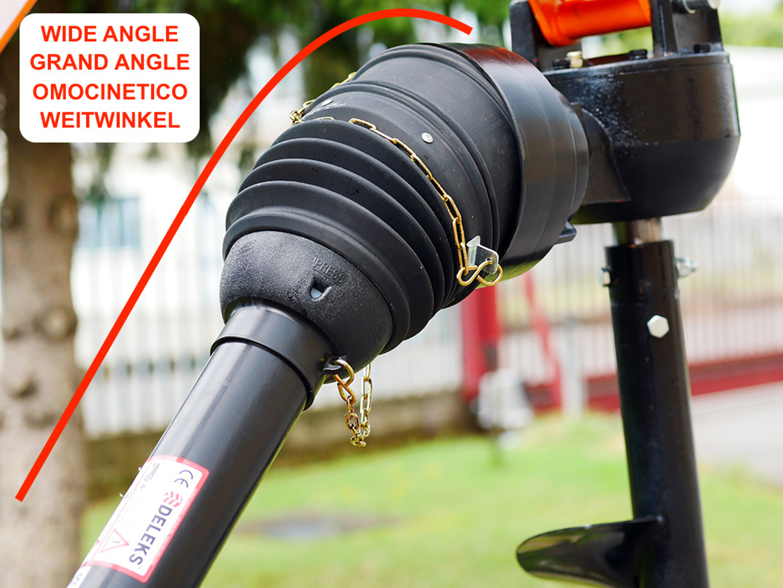 Cardan homocinétique pour tracteur, 1800-OM