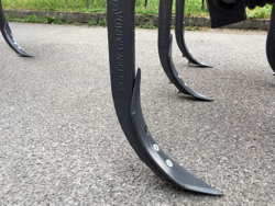 estirpatore coltivatore a 5 denti largo 120cm per trattore tipo antonio carraro mod de 120 5