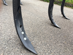 estirpatore coltivatore a 5 denti largo 120cm per trattore tipo antonio carraro mod de 120 5