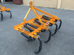 estirpatore per trattore larghezza 140cm a 7 ancore tiller per la lavorazione del terreno mod de 140 7