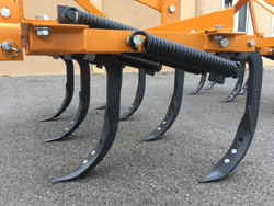 estirpatore per trattore larghezza 140cm a 7 ancore tiller per la lavorazione del terreno mod de 140 7