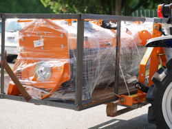 forca porta pallet per trattore tipo kubota iseki d 300