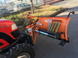 sgombraneve a piastra serie media per trattore mod ln 175 a