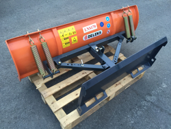 sgombraneve 170cm serie leggera per minipala tipo caterpillar mod lns 170 m