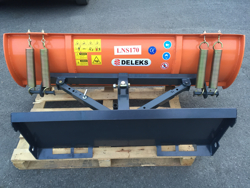 sgombraneve 190cm serie leggera per minipala mod lns 190 m