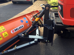 sgombraneve 210cm a piastra serie leggera per trattore mod lns 210 a