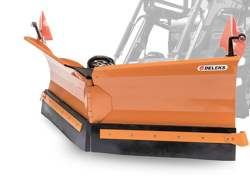 vomere sgombraneve 250cm per caricatore frontale del trattore mod lnv 250 e