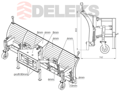 pala spazzaneve con attacco merlo mod ssh 04 3 0 merlo