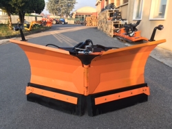 sgombraneve a vomere frontale 300cm per minipala mod lnv 300 m