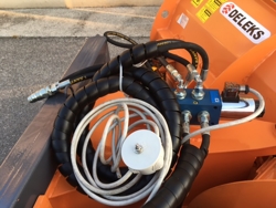 vomere frontale 220cm sgombraneve per trattore mod lnv 220 c