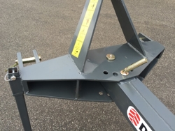 lama livellatrice 175cm robusta braccio orientabile per trattore agricolo mod ddl 175