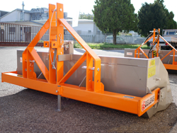 pala ribaltabile per trattore 160cm rinforzata per terra e neve mod prm 160 h