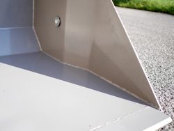 pala ribaltabile per trattore 160cm rinforzata per terra e neve mod prm 160 h