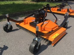 piatto tagliaerba a 3 lame per trattore agricolo 120cm di taglio mod dm 120