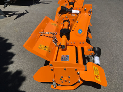 zappatrice serie leggera per trattore 115cm di lavoro spostamento manuale mod dfl 115