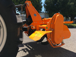 zappatrice serie leggera per trattore 115cm di lavoro spostamento manuale mod dfl 115