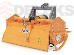 zappatrice serie pesante per trattori gommati o cingolati 135cm di lavoro utile mod dfh 135