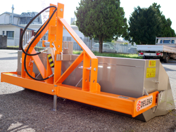 pala bilanciata rinforzata con ribaltamento idraulico per trattore larga 160cm mod pri 160 h