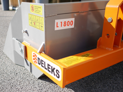 pala idraulica per trattore con benna rinforzata da 180cm e attacco 3 punti mod pri 180 h