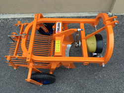 scavapatate e tuberi per trattore ranca patate mod dpt 120