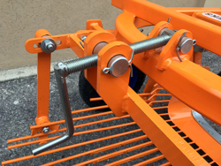 scavapatate e tuberi per trattore ranca patate mod dpt 120