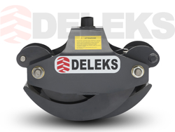 pinza per legna da 4qli per miniescavatori gru o caricaletame mod dk 10