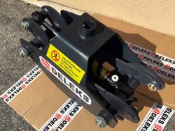 pinza per legna da 4qli per miniescavatori gru o caricaletame mod dk 10