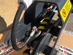 pinza oleodimanica da 4qli per legna con rotore 360 per miniescavatore mod dk 10 gr 10