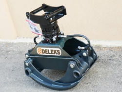 rotore 45qli lombarda ingranaggi per pinza da legna e attacco rapido mod gr55ff