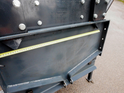 sgombraneve frontale attacco a piastra per trattore o camion mod ssh 04 3 0 a