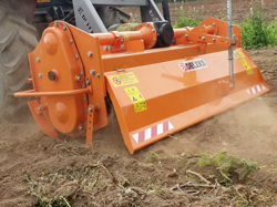 fresa agricola per trattore serie pesante larghezza di lavoro utile 150cm zappe a elica mod dfh 150