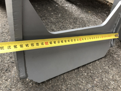 pinza per tronchi della legna da 20qli su miniescavatore o caricaletame mod dk 16