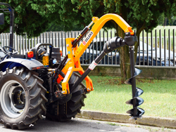 trivella portata per trattore con sistema idraulico l 50h