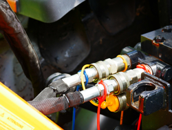 trivella portata per trattore con sistema idraulico l 50h