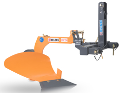 aratro singolo con ruotino per trattore tipo goldoni o carraro mod dp 20