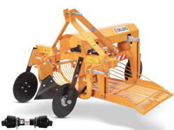 scava patate e tuberi per trattore scarico laterale mod dpt 150