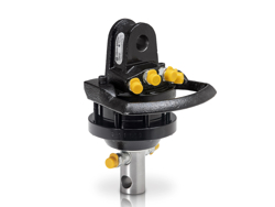 rotore idraulico da 10qli lombarda ingranaggi per pinza per legna mod gr10