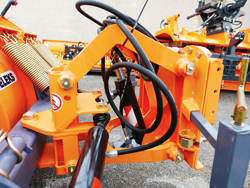 pala da neve 250cm a piastra serie media per trattore mod ln 250 a