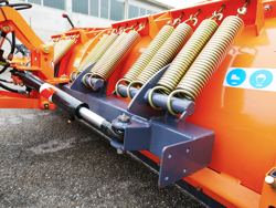 pala da neve 250cm a piastra serie media per trattore mod ln 250 a