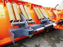 pala da neve 250cm a piastra serie media per trattore mod ln 250 a