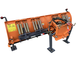 pala da neve 250cm a piastra serie media per trattore mod ln 250 a