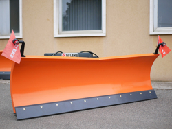 lama spazzaneve 250cm serie media attacco universale per minipala mod ln 250 m