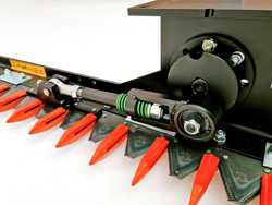 barra tagliasiepi falciante idraulica 160cm per siepi e alberi mod hr 160