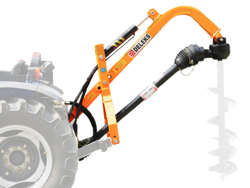 trivella portata per trattore con sistema idraulico l 50h