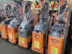 braccio decespugliatore idraulico per trattore trincia o barra tosasiepi mod airone 60