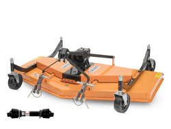 piatto tagliaerba a 3 lame per trattore agricolo 120cm di taglio mod dm 120