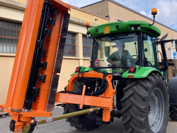 trincia laterale 2 2 m di taglio serie pesante per argini e banchine stradali con scatola esterna alce 220