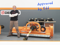 trinciatrice serie pesante spostabile universale a mazze per trattore toro 200