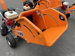 biotrituratore a scoppio professionale per la produzione di cippato mod dk 500 lf